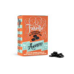 Amarelli ren lakrids m. klementin 60g boks