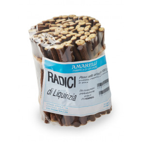 Amarelli Radico di liquirizia 15cm (1kg), Kraftige lakridsr�dder