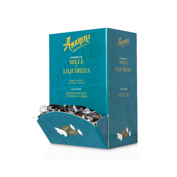 Amarell lakridsbolcher m. honning 1000g