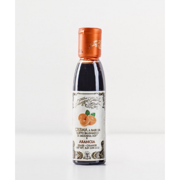 Giusti Gourmet Glaze med Aceto Balsamico di Modena IGP og appelsin 150ml