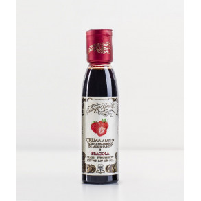 Giusti Gourmet Glaze med Aceto Balsamico di Modena IGP og jordb�r 150ml