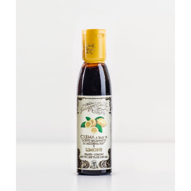 Giusti Gourmet Glaze med Aceto Balsamico di Modena IGP og citron 150ml