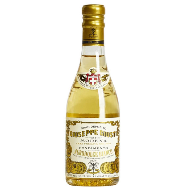 Giusti Condimento Bianco lagret hvid balsamicoeddike 250ml