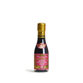 Giusti Aceto Balsamico di Modena IGP al Lampone Balsamico eddike 3 guldmedaljer med hindbr 100ml