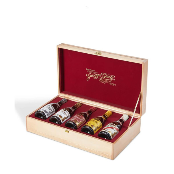Giusti gaveske med Aceto Balsamico di Modena IGP 1-5 Guldmedaljer 5x250ml