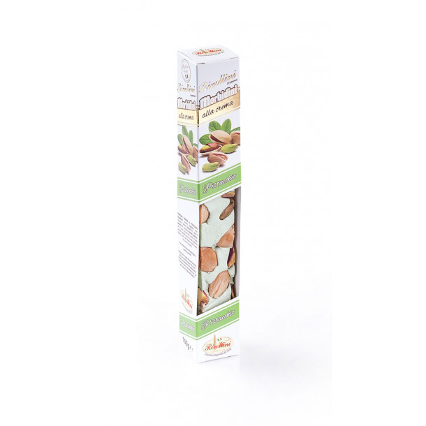 Rivoltini bld hvid nougatbar med pistaciend (100g)
