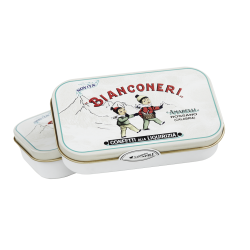 Amarelli Bianconeri (50g), Lakridsdrage m. mint