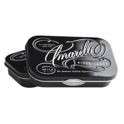 Amarelli Black Label (40g), Ren Lakrids ekstra styrke