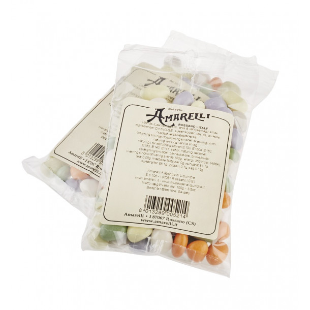 Amarelli lakridsdrage m. anis 100g Colorizia refill