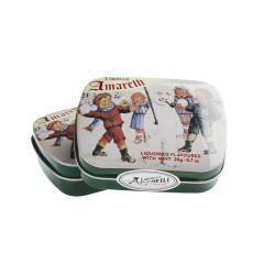 Amarelli Favette (20g) Inverno, Ren Lakrids m. mint