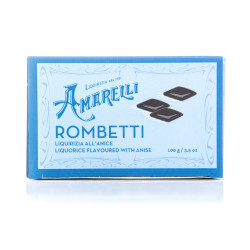 Amarelli ren lakrids m. anis 100g Rombetti bl boks