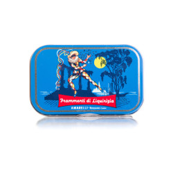 Amarelli ren lakrids m. anis 40g Rombetti Arlecchino tin