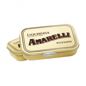 Amarelli ren lakrids 40g Spezzata Oro tin