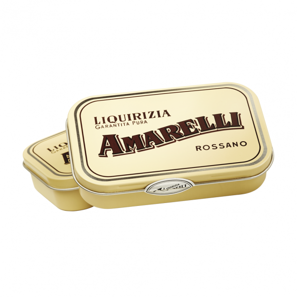 Amarelli ren lakrids 40g Spezzata Oro tin